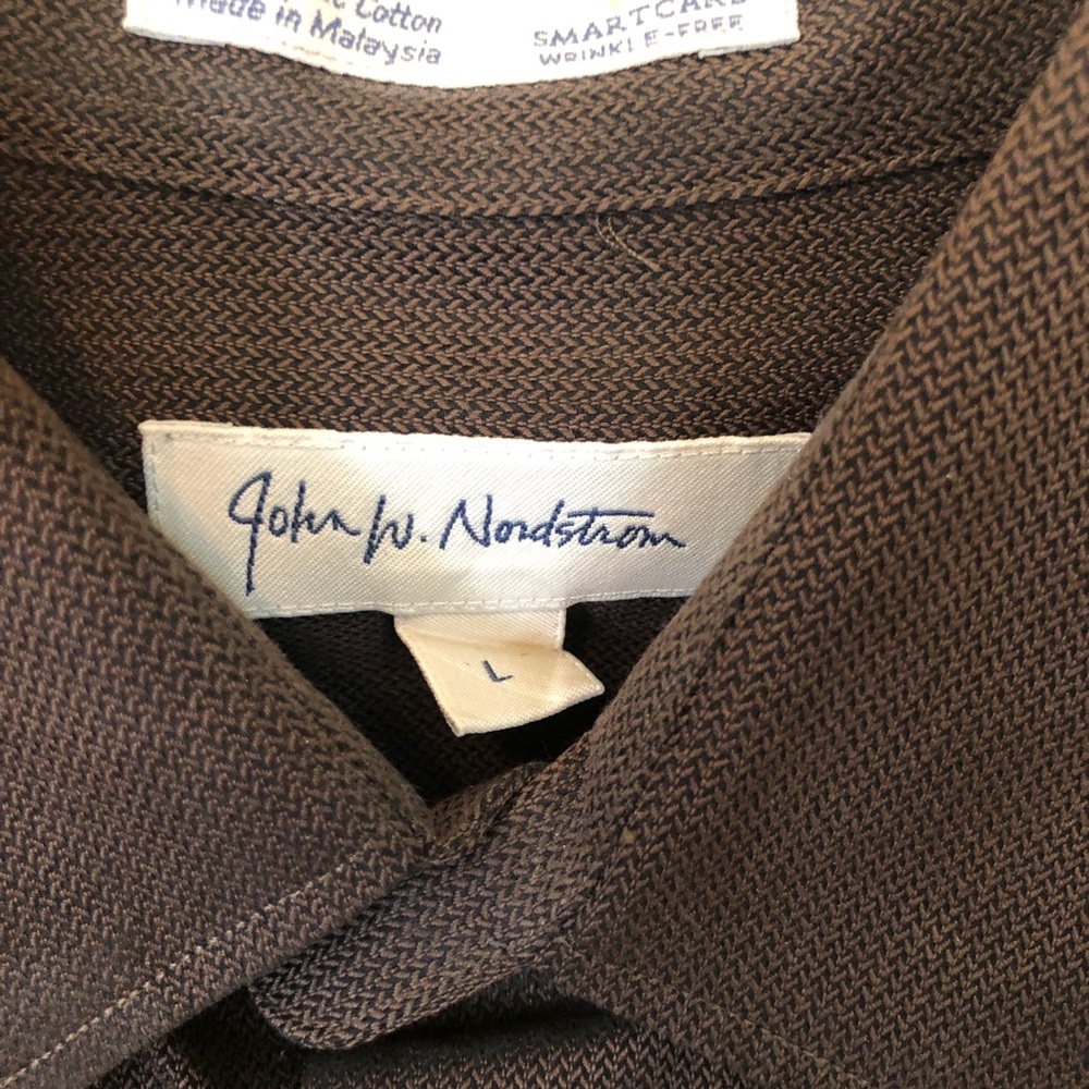 Gorgeous chocolate brown dress shirt